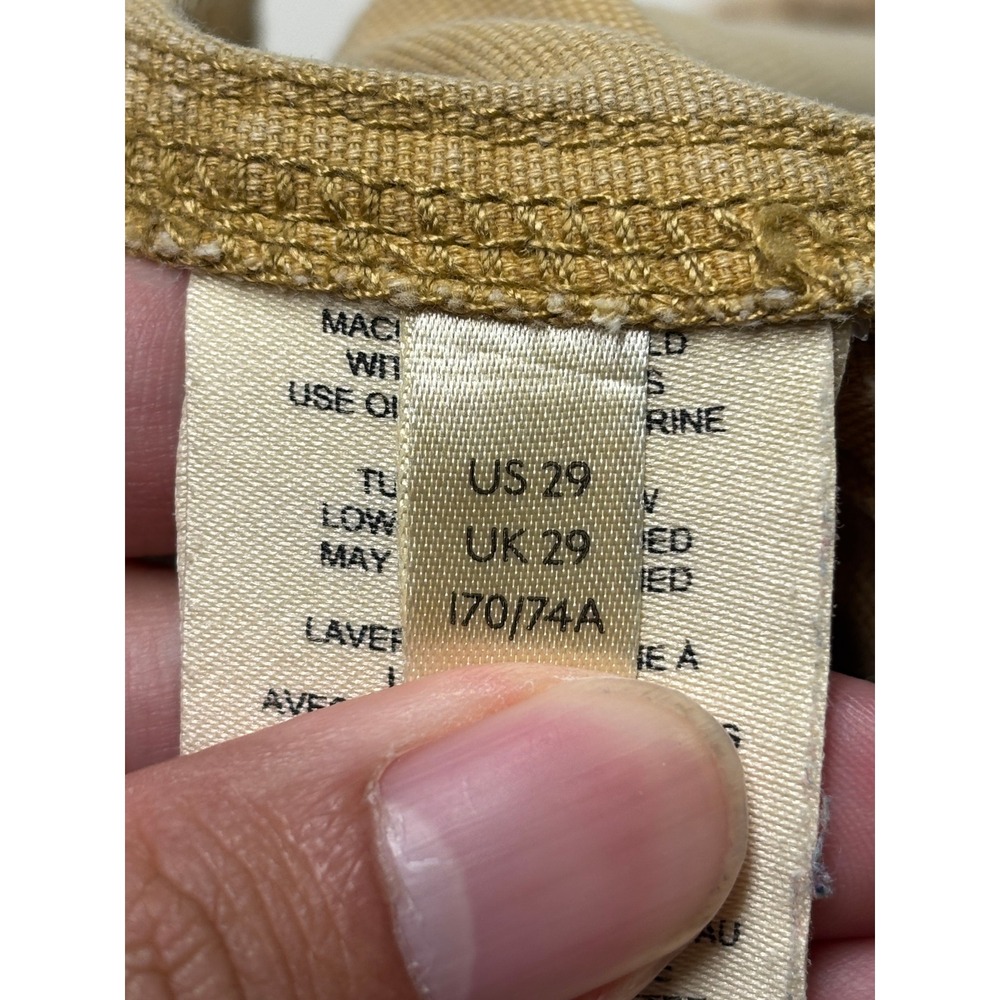 Anthropologie The Wanderer Tan Khaki Cargo Pants Articulated Knee Womens 29X27 - Picture 6 of 14